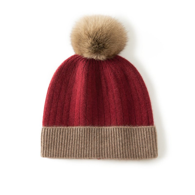 100% Cashmere Hat for Women Luxury Cashmere hat for Winter