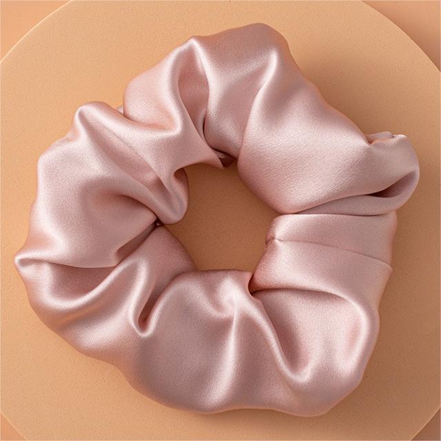 100% Mulberry Silk - Scrunchies For Hair Sleep 30 Momme