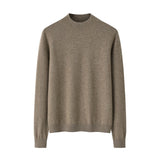 Womens Mock Neck Cashmere Sweater Long Sleeve Cashmere Knit Pullover