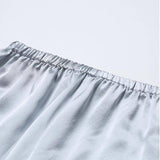 Short Kids' Silk Pajama Set Child's Silk Pajamas