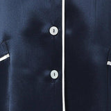 Boys Silk Pajama Sets Short Two Piece Kids Silk Sleepwear