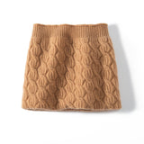 Cable Knit Cashmere Neck Warmer Snood Cashmere Neck Gaiter Cashmere Scarf