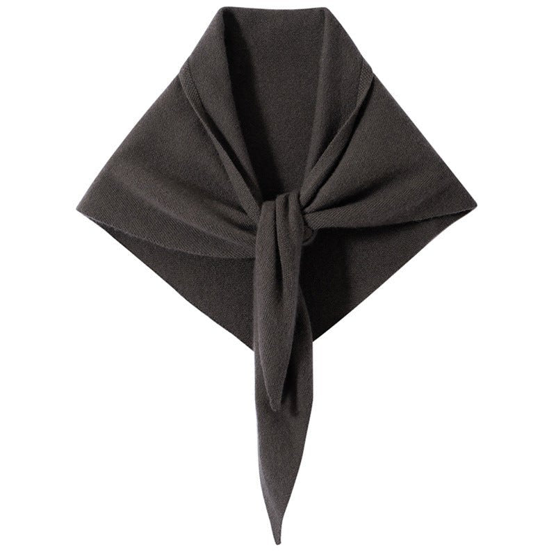 Cashmere Bandana Scarf Cashmere Triangle Wrap Cashmere Neck Tie Shawl