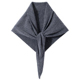 Cashmere Bandana Scarf Cashmere Triangle Wrap Cashmere Neck Tie Shawl
