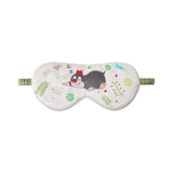 Cute Kids Silk Eye Mask Fun Educational Science Printed Silk Sleep Eye Mask