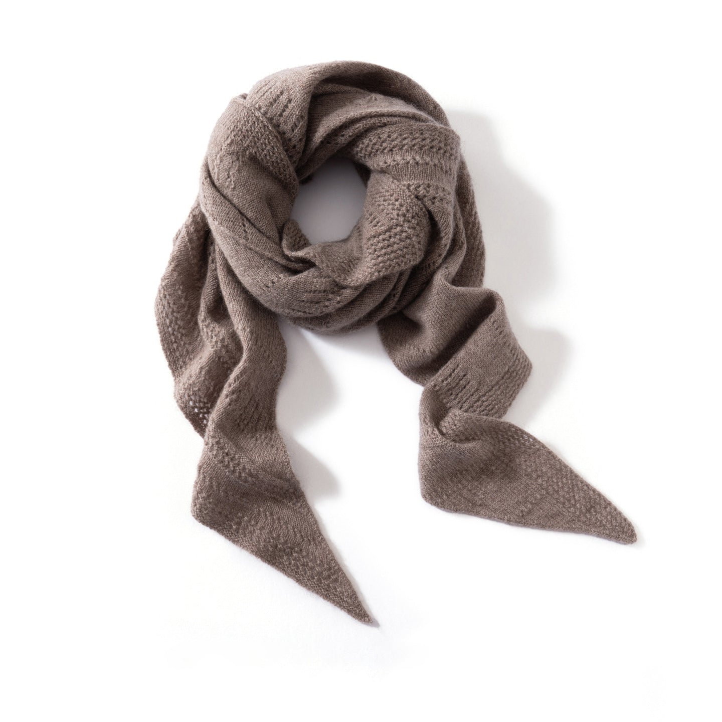Diamond Cashmere Triangle Edge Scarf Cashmere Wrap for Women
