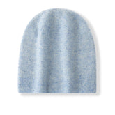 Double - Layer Cashmere Speckled Beanie Thickened Cashmere Winter Hat