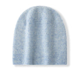 Double - Layer Cashmere Speckled Beanie Thickened Cashmere Winter Hat