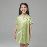 Girls Silk Nightshirt pure Silk Nightshirt Kids Silk Nightwear