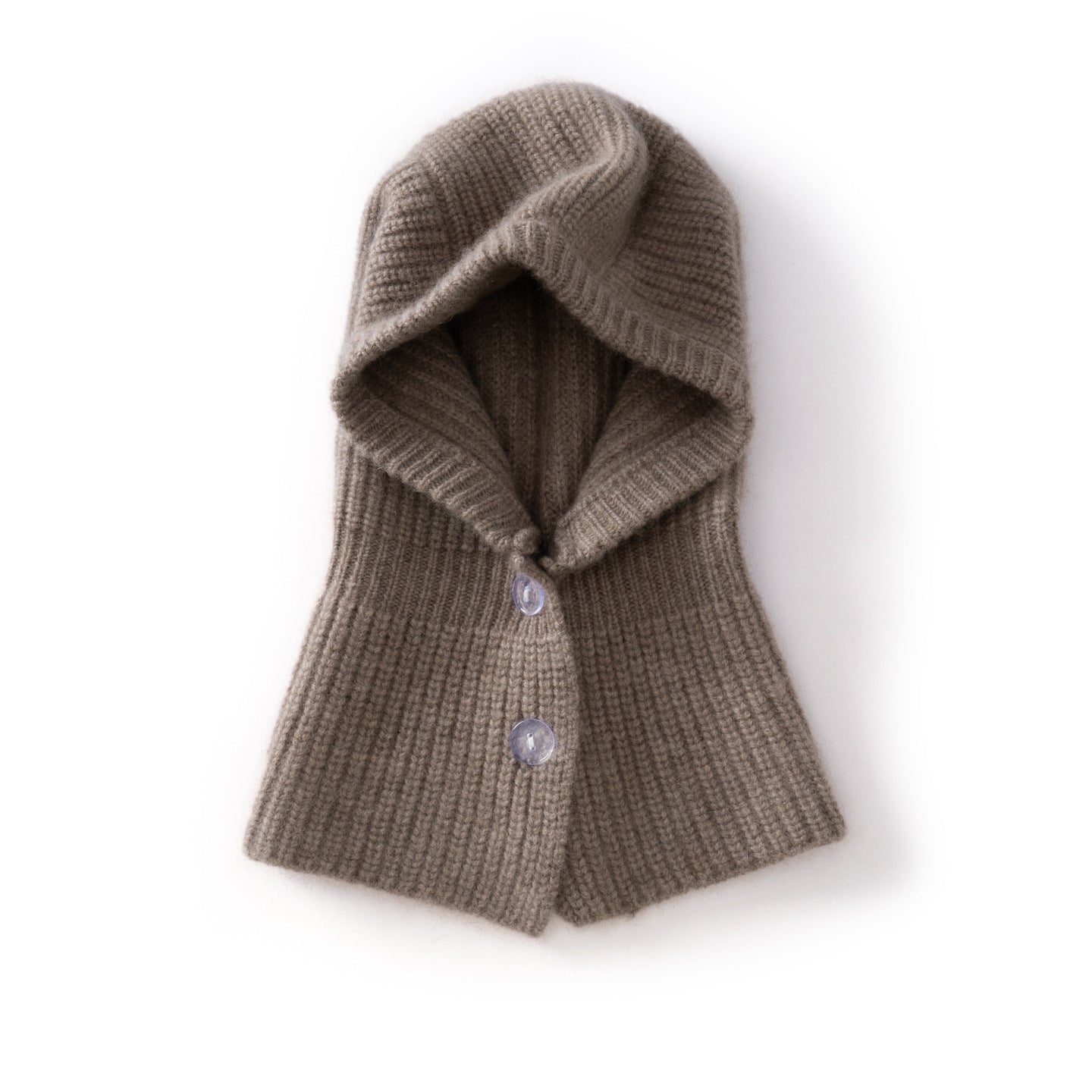 Kids Cashmere Knit Hood Cashmere Balaclava for Boys and Girls