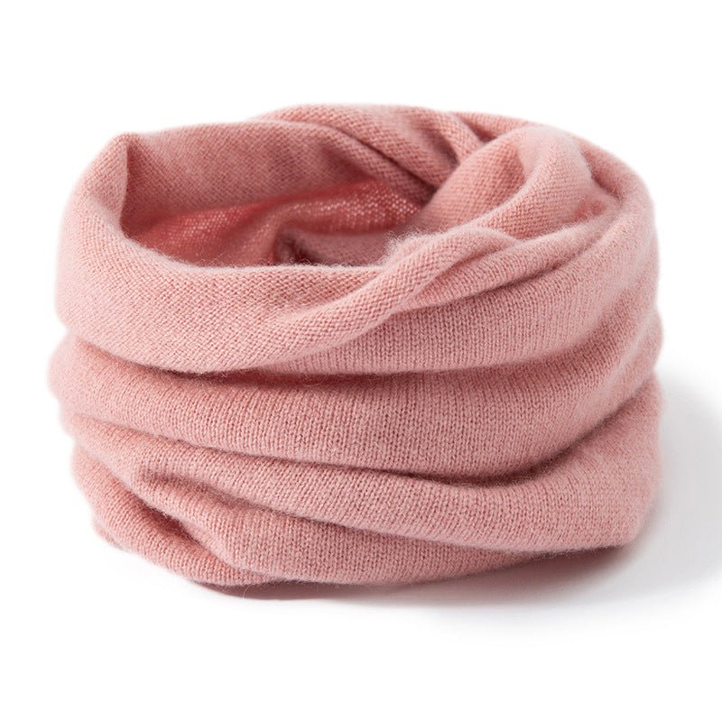 Kids Colorful Cashmere Infinity Scarf Cashmere Neck Gaiter Pure Cashmere Neck Warmer