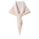 Kids Heart Pattern Cashmere Warmer Cashmere Wrap Triangle Cashmere Scarf