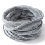 Kids Striped Cashmere Scarf Cashmere Neck Gaiter Pure Cashmere Neck Warmer