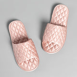 Luxury Silk Slippers For Women Soft home Slippers Travel Slippers Pink M