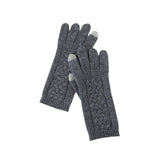 Pure Cashmere Gloves for Women Ladies Soft Cashmere Knitted Gloves Touch Screen
