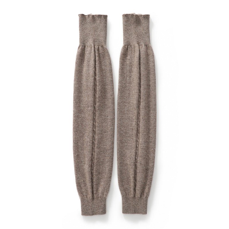 Pure Cashmere Knee Warmer Cashmere Leg Warmer for Winter