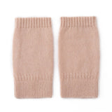Pure Cashmere Knit Fingerless Gloves Cashmere Wrist Warmers Cashmere Mitts