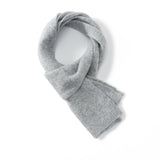 Short 100% Cashmere Scarf for Women, Men, and Children