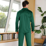 Silk Pajamas for Men 100% Real Silk Pajamas Set