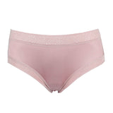 Silk Underwear Lace Seamless Briefs Mulberry Silk Thin Underwear Pink S