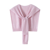 Soft Cashmere Knit Scarf Cashmere Scarf Back Wrap for Women