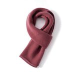 Unisex Short Cashmere Scarf Multi Colors Cashmere Neck Warmer Rose M