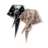 Womens 100% Cashmere Scarf Striped Cashmere Triangle Scarf for Fall Winter Mix Colors