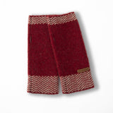 Womens Cashmere Knit Fingerless Mittens Elastic Thermal Knit Half Finger Cashmere Gloves