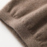 Womens Pure Cashmere Knit Belly Warmer Cashmere Belly Wrap for Winter