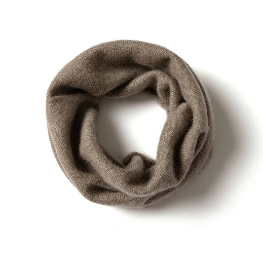 100% Cashmere Neck Warmer Scarf for Women and men. Luxury Lightweight Cashmere Neck Gaiter - slipintosoft