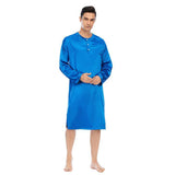 19 Momme Mens Silk Nightshirt Silk Nightwear -  slipintosoft