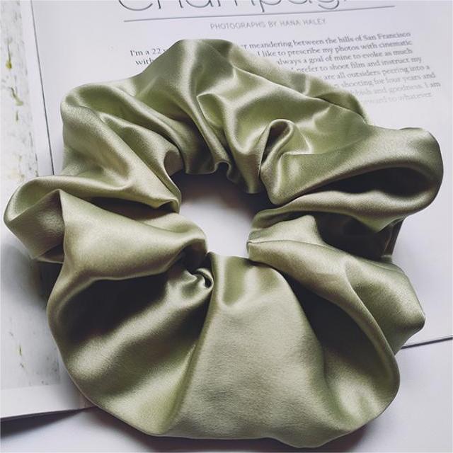 100% Mulberry Silk-Scrunchies For Hair Sleep 30 Momme - slipintosoft