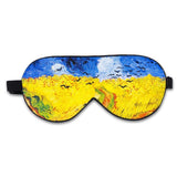 100% Pure Silk Eye Mask Sleep Eye Mask Printed Colors - slipintosoft