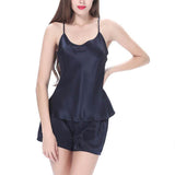 Basic Silk Camisole Set plus size Silk Camisole - slipintosoft