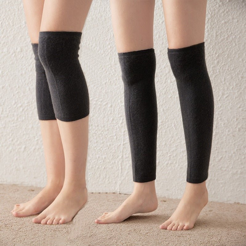 Cashmere Knee Braces Supports Cashmere Leg Warmer Knee Brace Pad Warm Thermal - slipintosoft