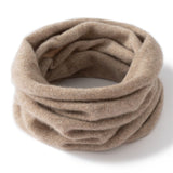 Kids Colorful Cashmere Infinity Scarf Cashmere Neck Gaiter Pure Cashmere Neck Warmer