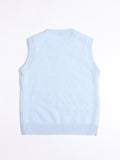 Kids Soft Cloud Cashmere Vest Sleeveless Cashmere Knit Sweater