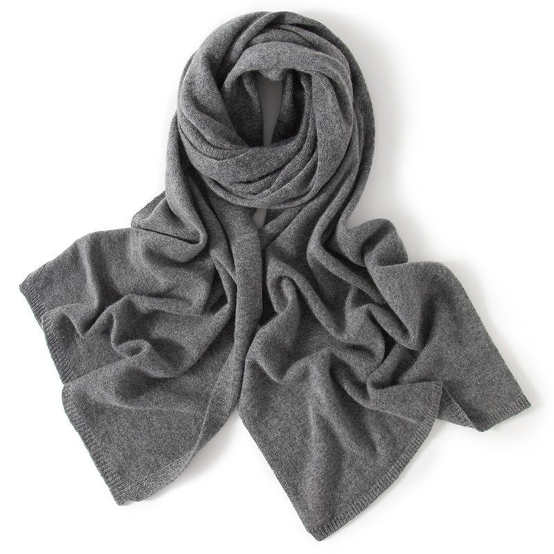 Long 100% Cashmere Scarf for Women and Men Gift, Luxury Pure Cashmere Winter Scarf - slipintosoft