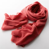 Long 100% Cashmere Scarf Luxury Pure Cashmere Winter Scarf - slipintosoft