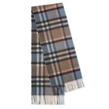 Long Cashmere Scarf with Tassel Plaid Cashmere Warps Multi Styles Winter Gifts - slipintosoft