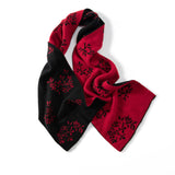 Womens Long Cashmere Scarf Jacquard Cashmere Shawls for Holiday Christmas