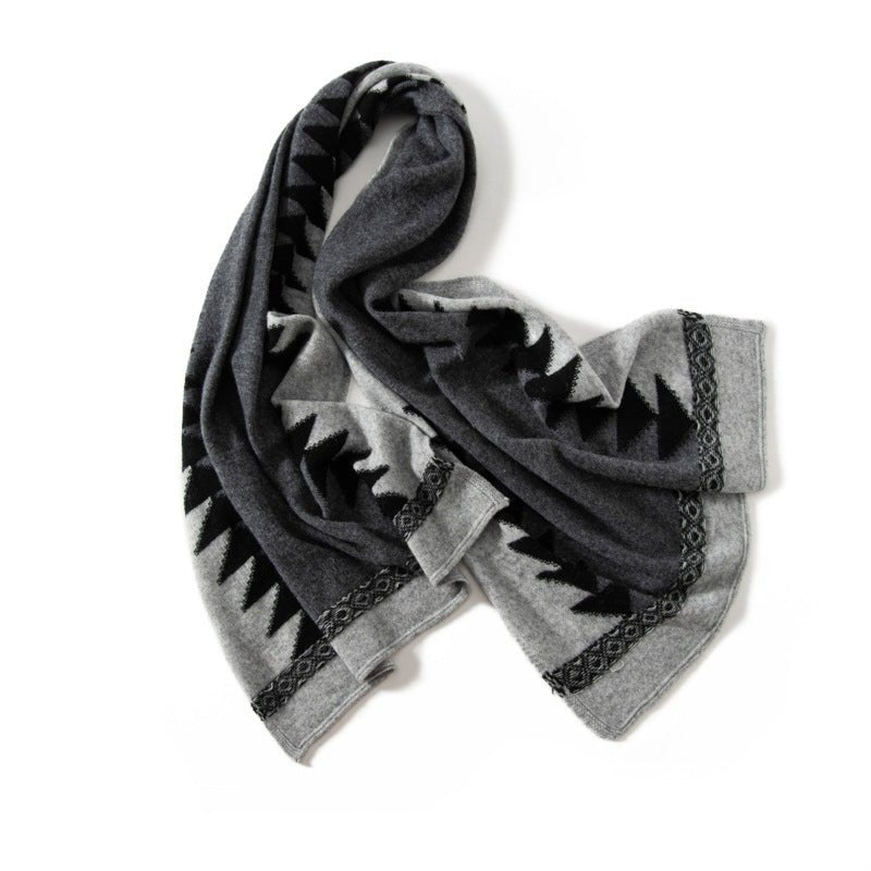 Pure Cashmere Scarf Long Shawl And Wraps Special Christmas Scarves