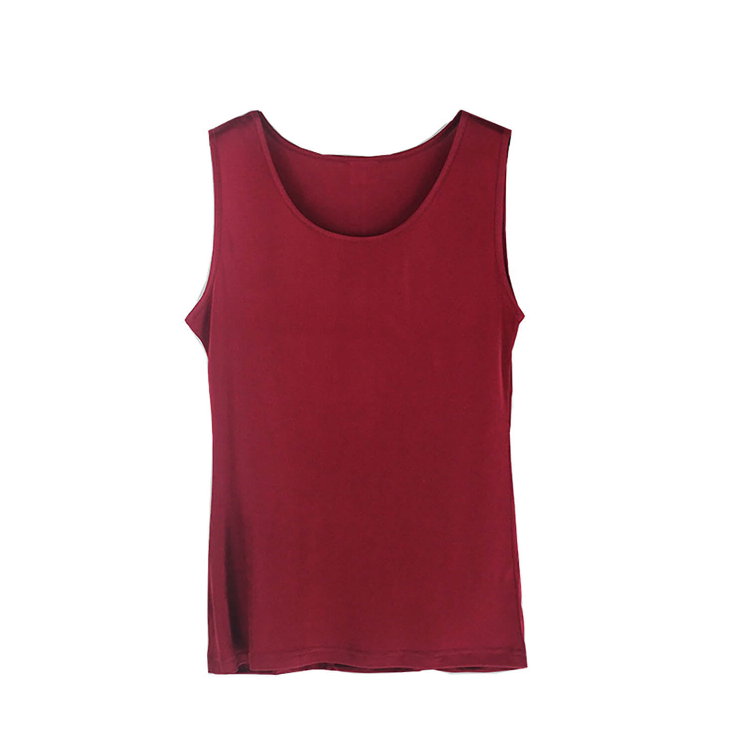 Silk vest mulberry silk sleeveless bottoming shirt women's top - slipintosoft