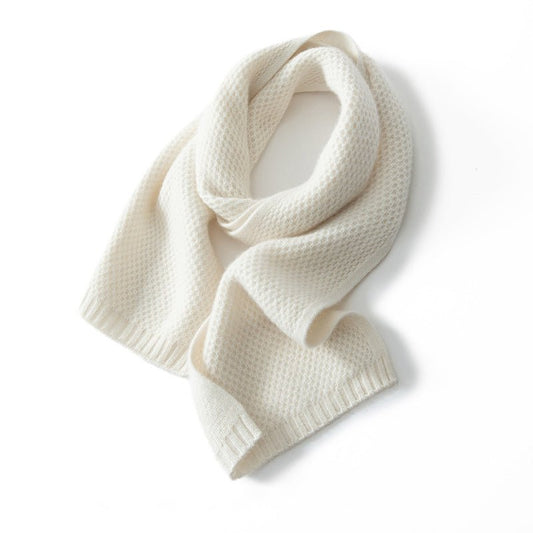 Women and Men Cashmere Scarf Soft Neck Warmer Cashmere Winter Scarf in Solid Colors Cashmere Scarf