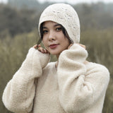 Women's Cut-out Cashmere Hats Warm Cashmere Beanie Hat - slipintosoft