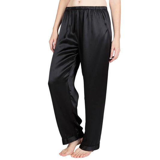 Women's Long Silk Pajama Pants - slipintosoft