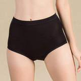 Women's silk high waist briefs, comfortable and breathable mulberry silk briefs - slipintosoft