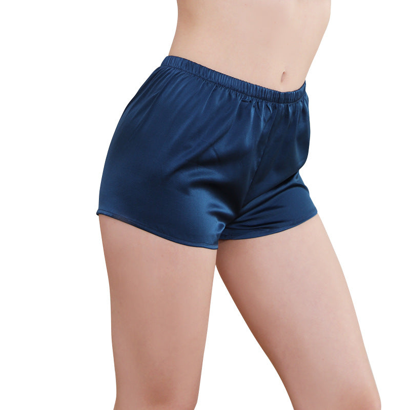 Silk Leggings Panties Shorts For Women Silk Flat Corner Safety Pants -  slipintosoft
