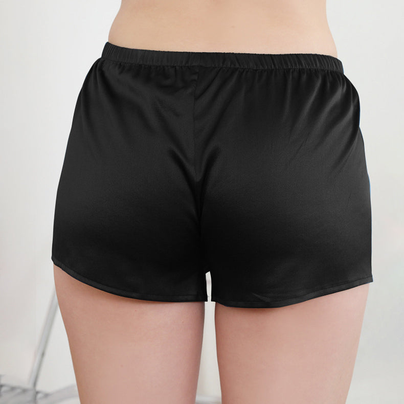 Silk Leggings Panties Shorts For Women Silk Flat Corner Safety Pants -  slipintosoft