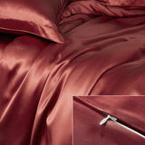 19 Momme 4PCS Duvet Cover Set (fitted sheet) Silk Bedding Sets -  slipintosoft